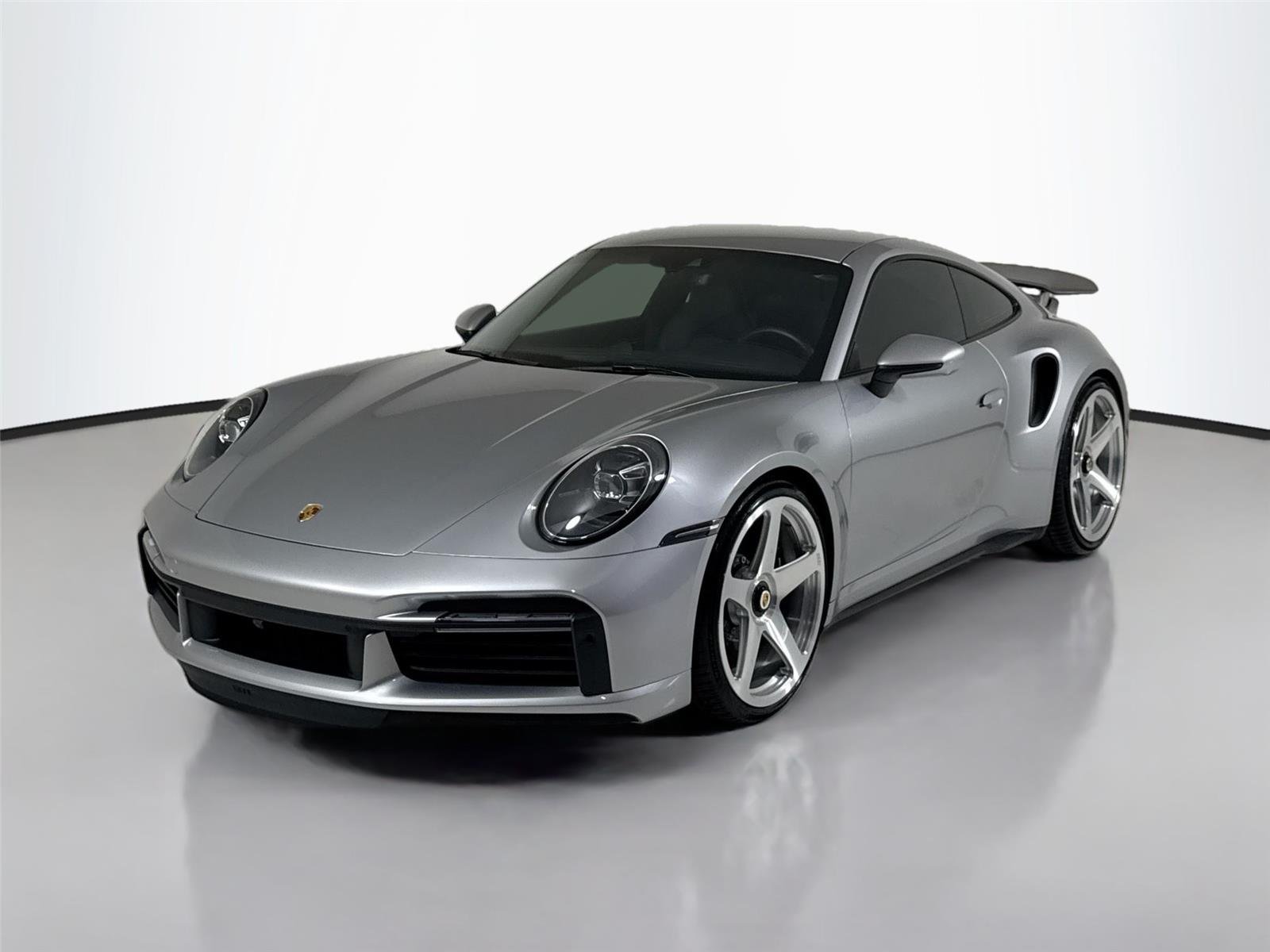Used 2024 GT Silver Metallic Porsche Turbo S | AG Luxury Wheels |PCCB | Front Lift | Sport Seats image 10