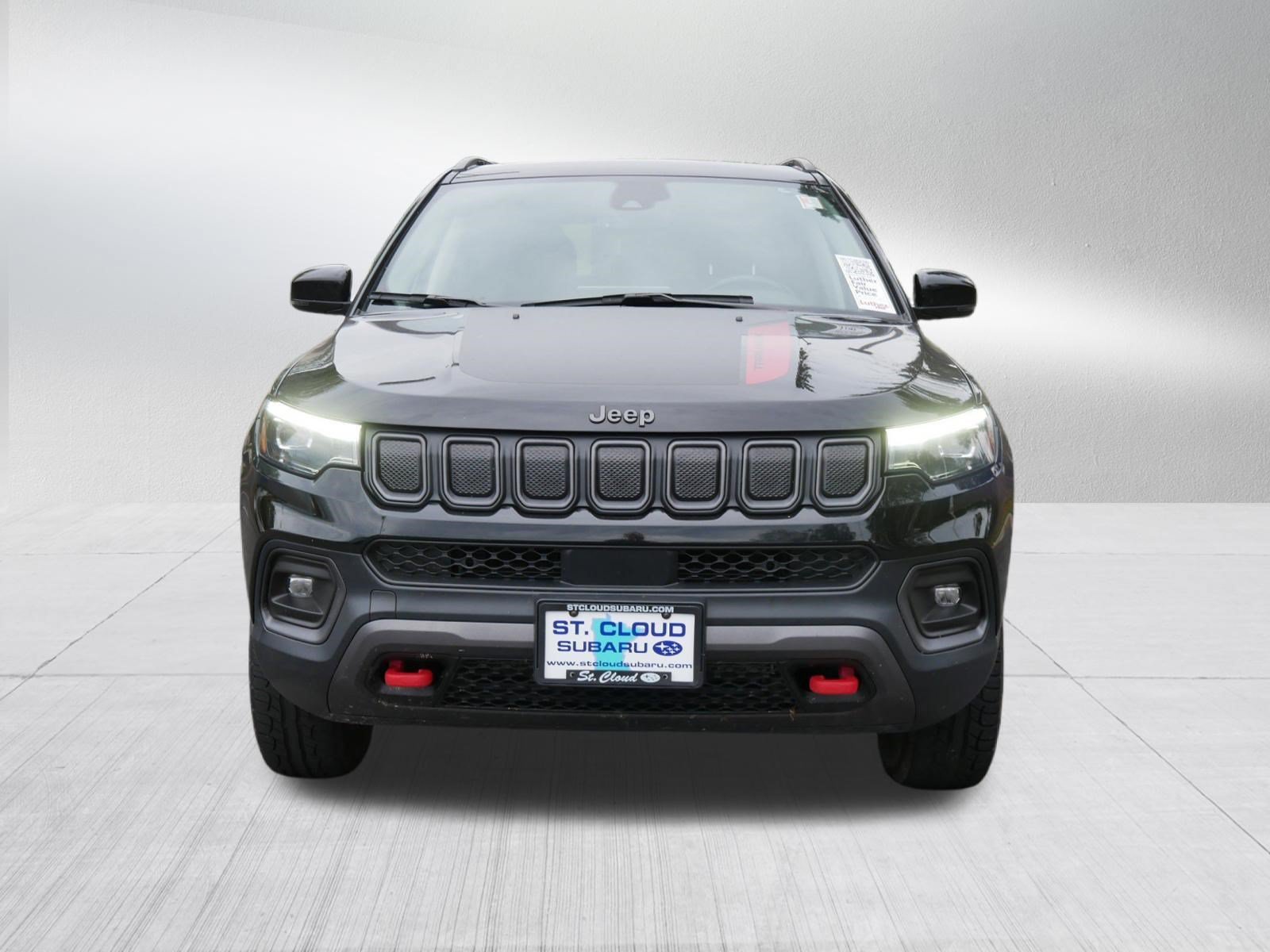 Used 2022 Jeep Compass Trailhawk with VIN 3C4NJDDB5NT209864 for sale in Saint Cloud, Minnesota