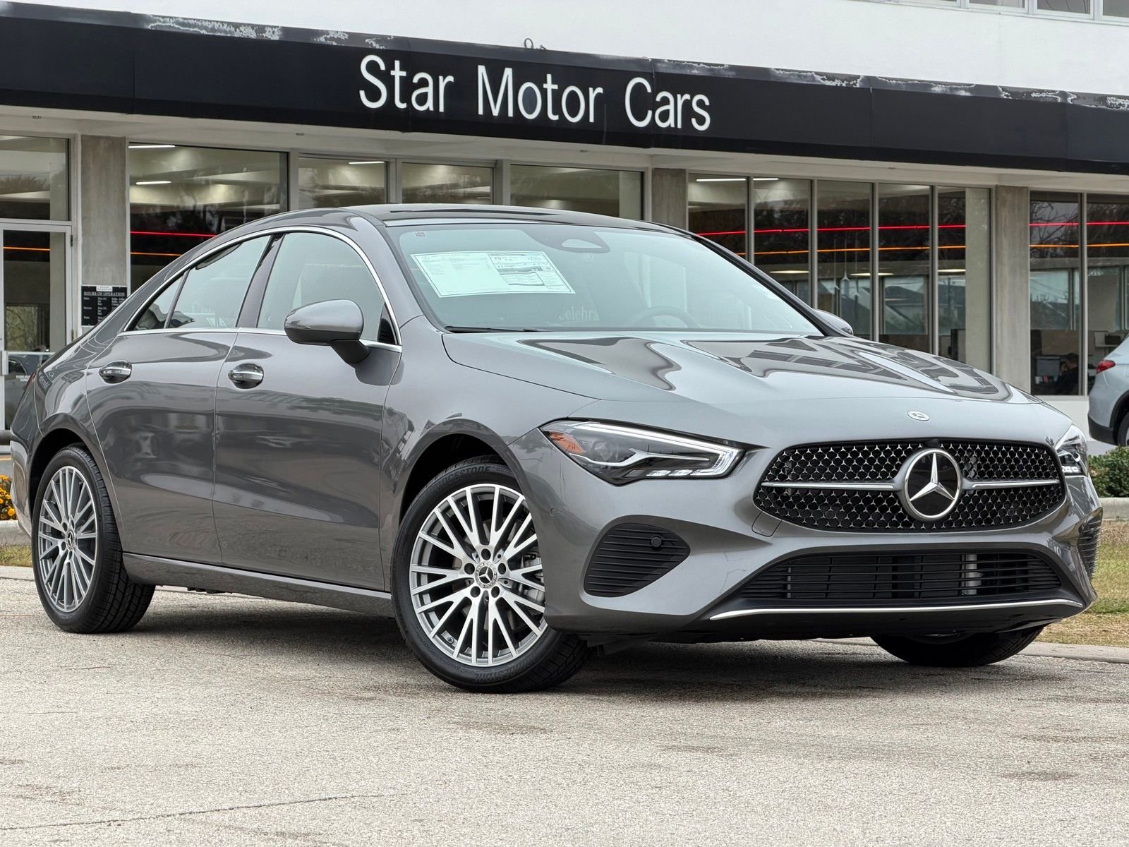 New 2026 Mountain Grey Metallic Mercedes-Benz CLA 250 image 1