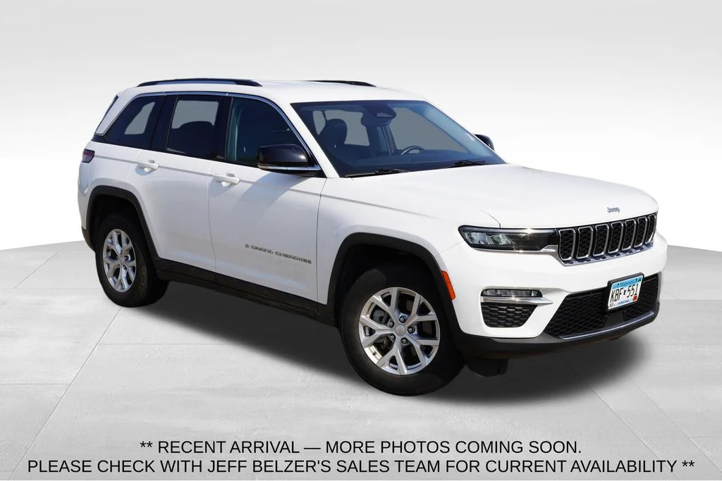 Used 2023 White Jeep Limited image 1