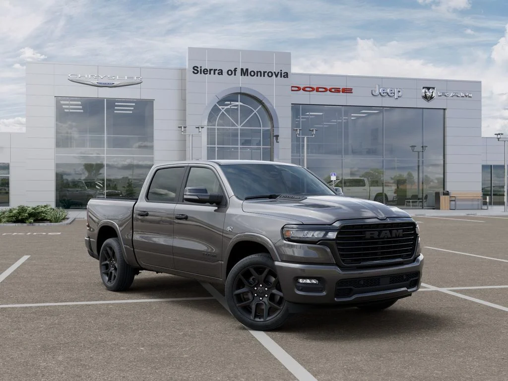 New 2026 Granite Crystal Metallic Clear-Coat Exterior Paint RAM Laramie image 5