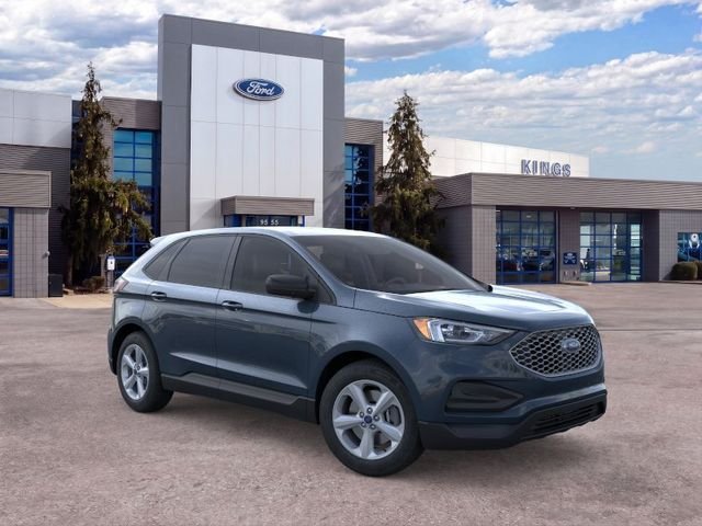 New 2024 Stone Blue Metallic Ford SE image 7