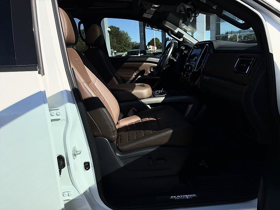 Used 2022 Pearl White Tricoat Nissan Platinum Reserve image 24