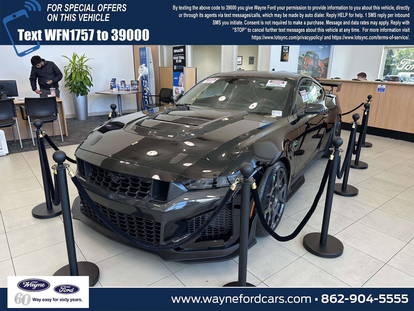 New 2026 Shadow Black Ford Dark Horse SC image 1