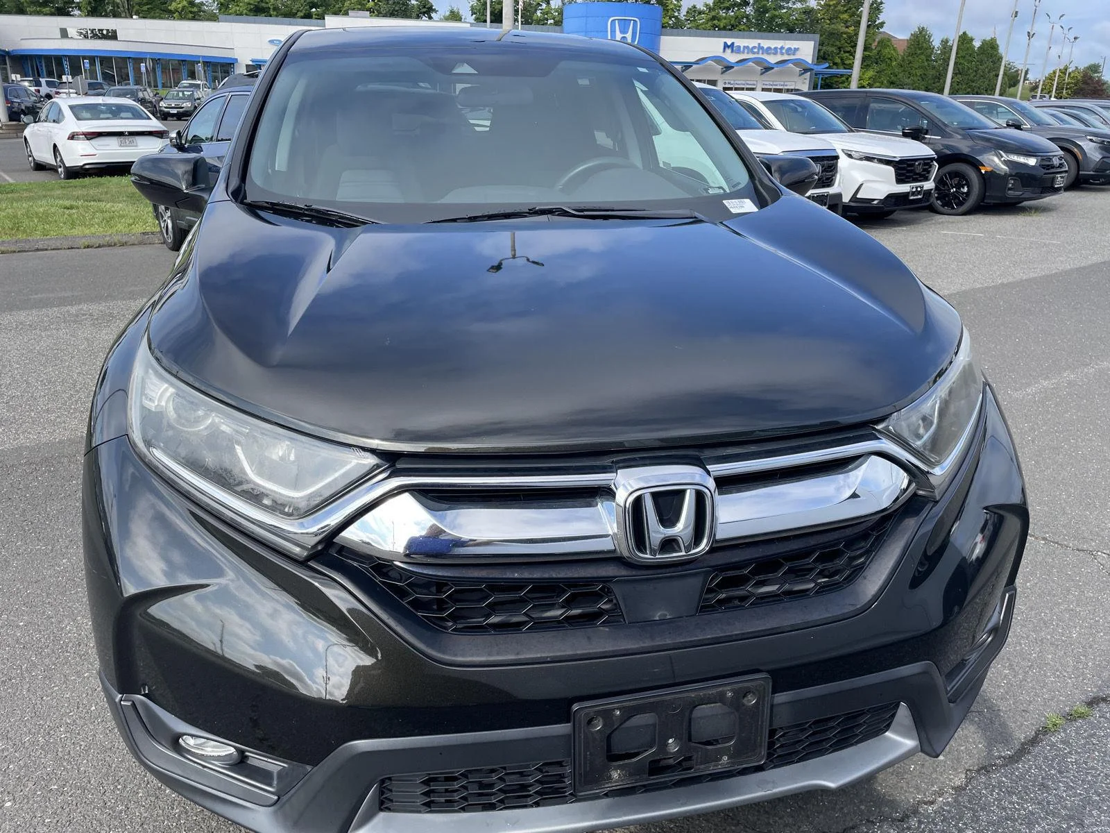 Used 2019 Honda CR-V EX with VIN 2HKRW2H56KH631391 for sale in Manchester, CT