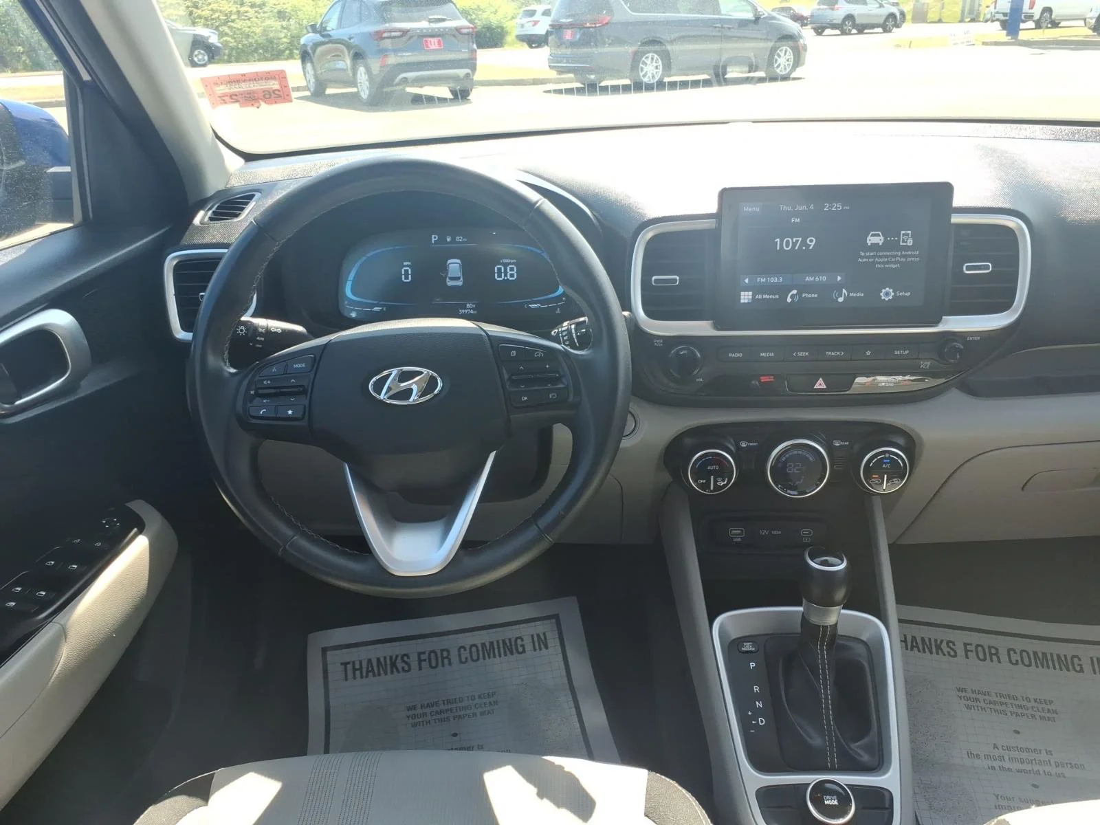 Used 2025 Intense Blue Hyundai SEL image 16