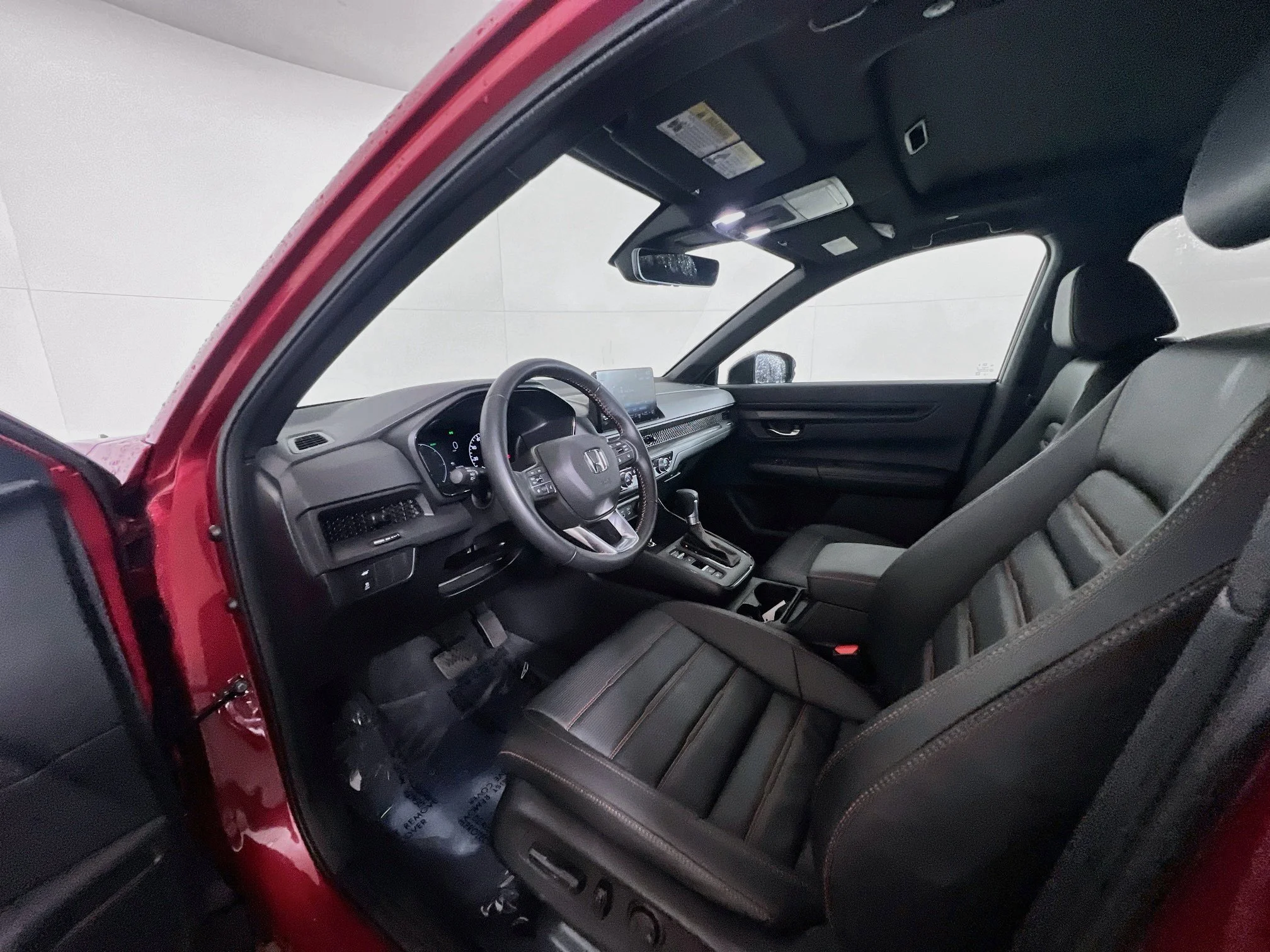 Certified Used 2025 Radiant Red Metallic Honda HYBRID 2WD SPORT-L image 40