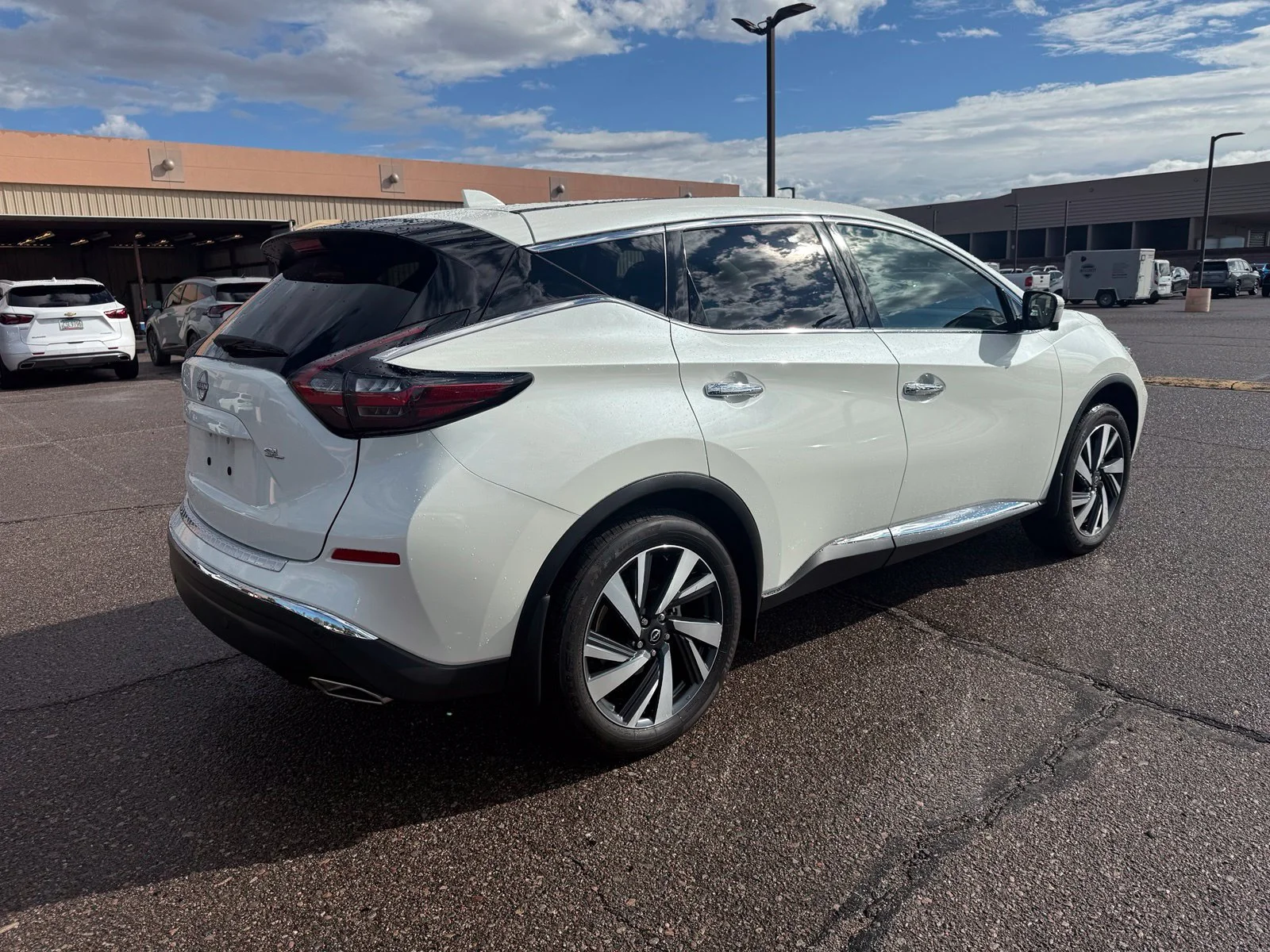 Used 2024 Pearl White Tricoat Nissan SL image 4