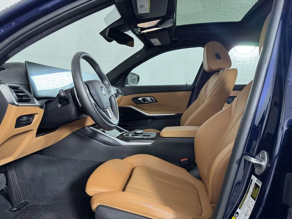 Certified Used 2023 Blue BMW 330i xDrive image 4