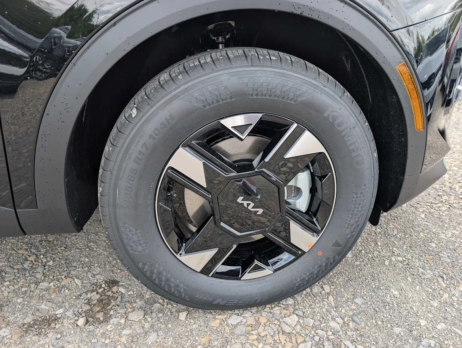 New 2026 Ebony Black Kia LX image 3