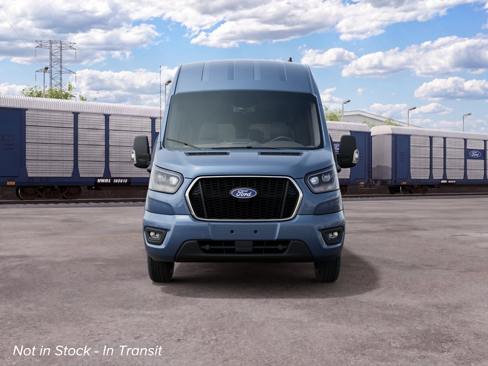 New 2027 Blue Metallic Ford XLT image 3