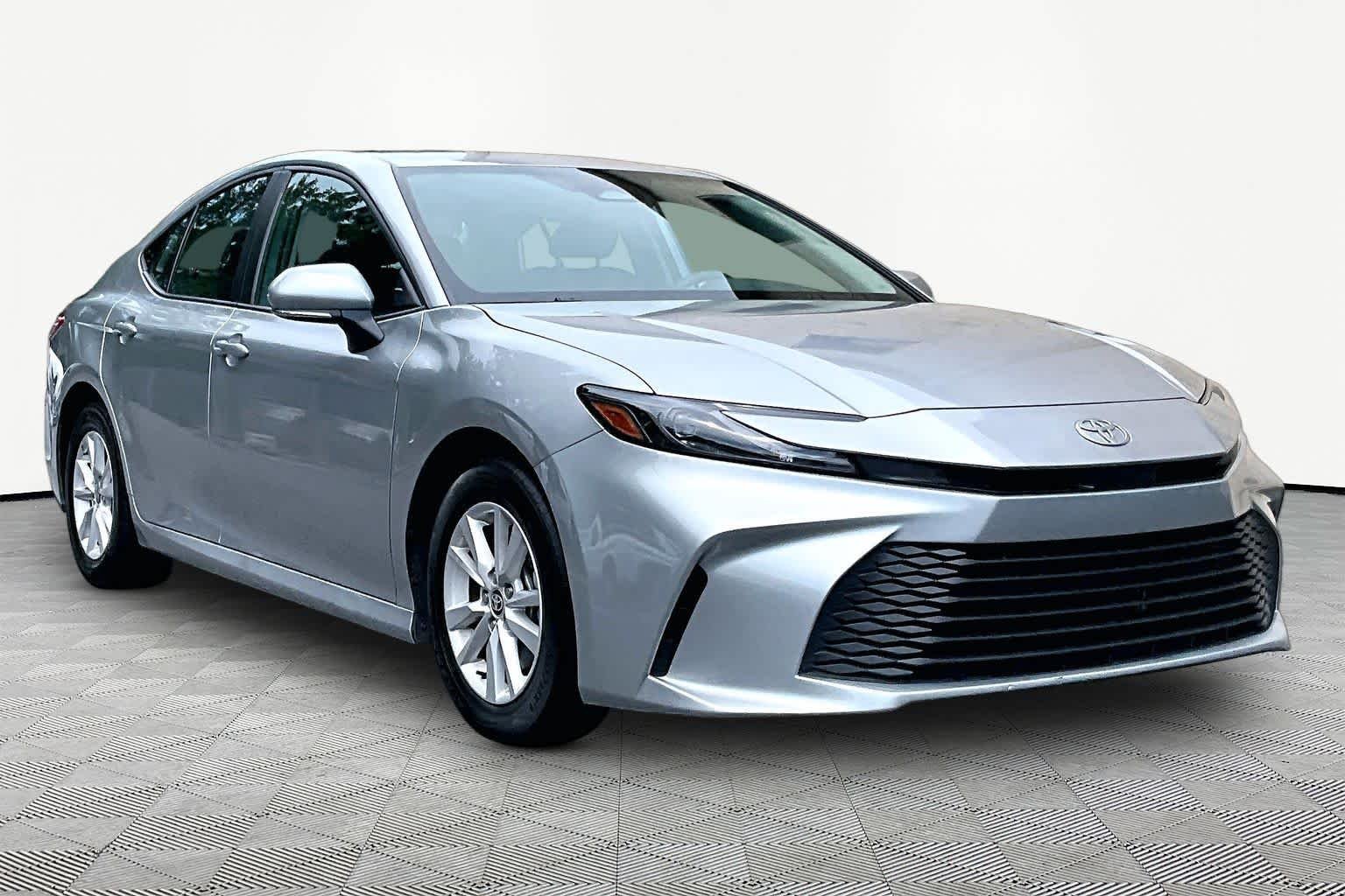 Used 2025 Celestial Silver Metallic Toyota LE image 3