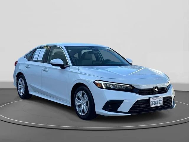 Used 2023 White Honda LX image 1
