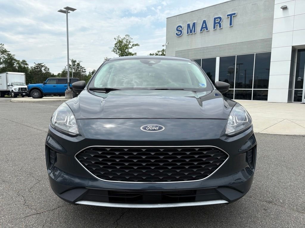 Certified Used 2022 Stone Blue Metallic Ford SE image 9