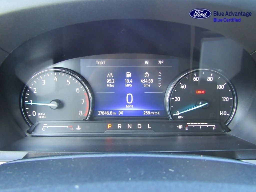 Certified Used 2024 Rapid Red Metallic Tinted Clearcoat Ford XLT image 17