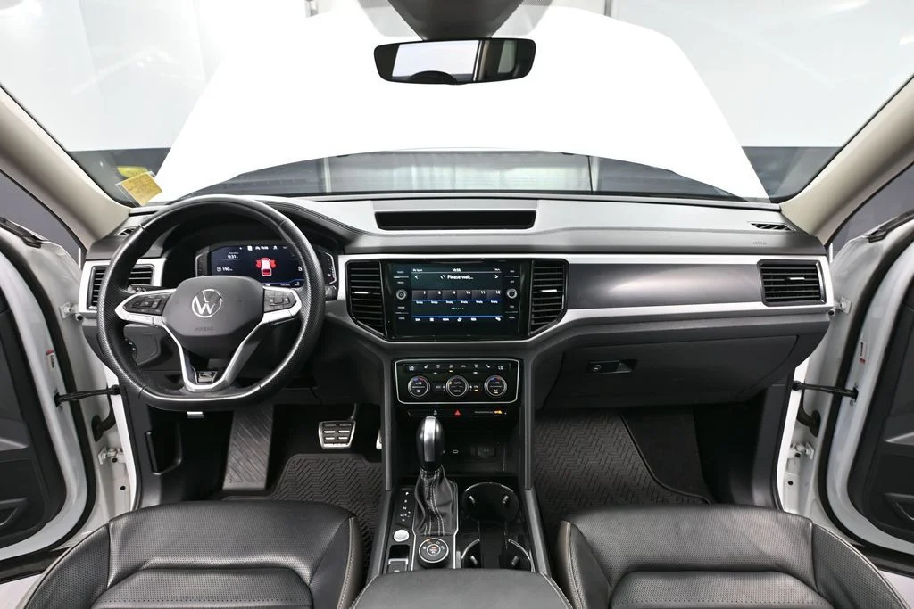 Certified Used 2023 White Volkswagen 3.6L V6 SEL Premium R-Line image 25