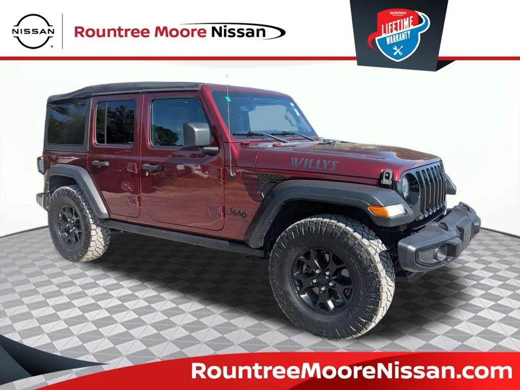 Used 2021  Jeep Unlimited Willys image 1