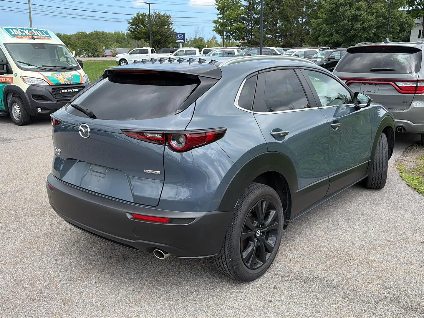 Used 2024 Polymetal Gray Metallic Mazda 2.5 S Carbon Edition image 2