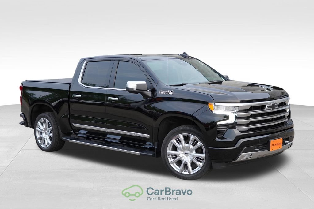 Certified Used 2024 Black Chevrolet High Country image 1