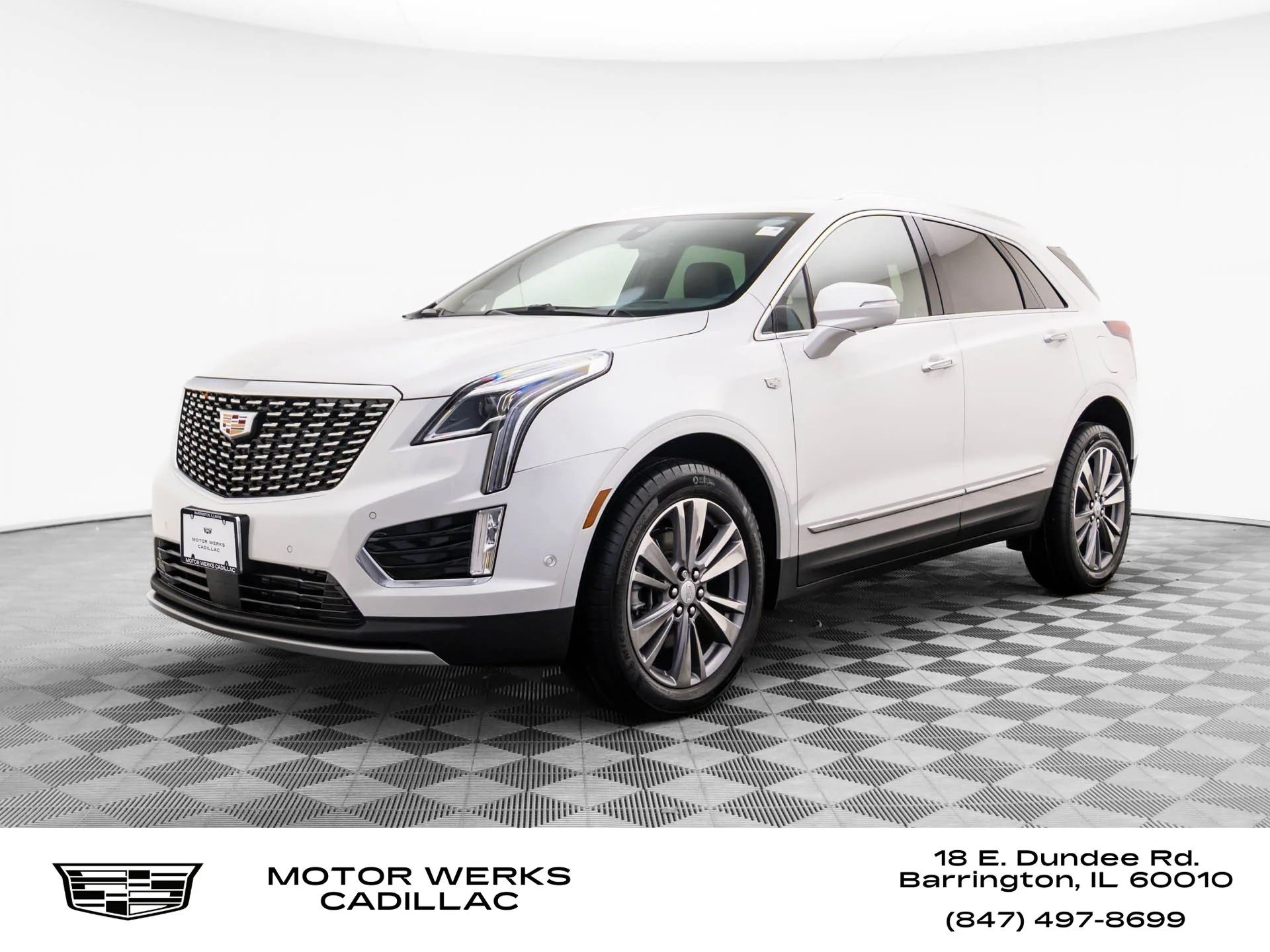 New 2026 White Cadillac Premium Luxury image 1