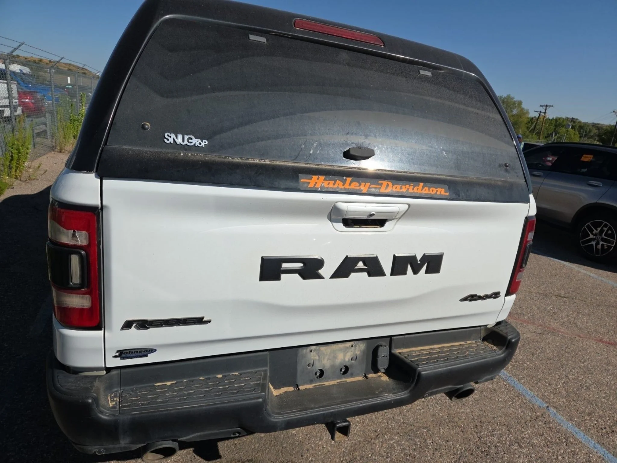 Used 2019 Bright White Clearcoat Ram Rebel image 5