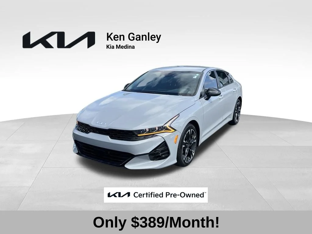 Certified Used 2023 Gray Kia GT-Line image 1
