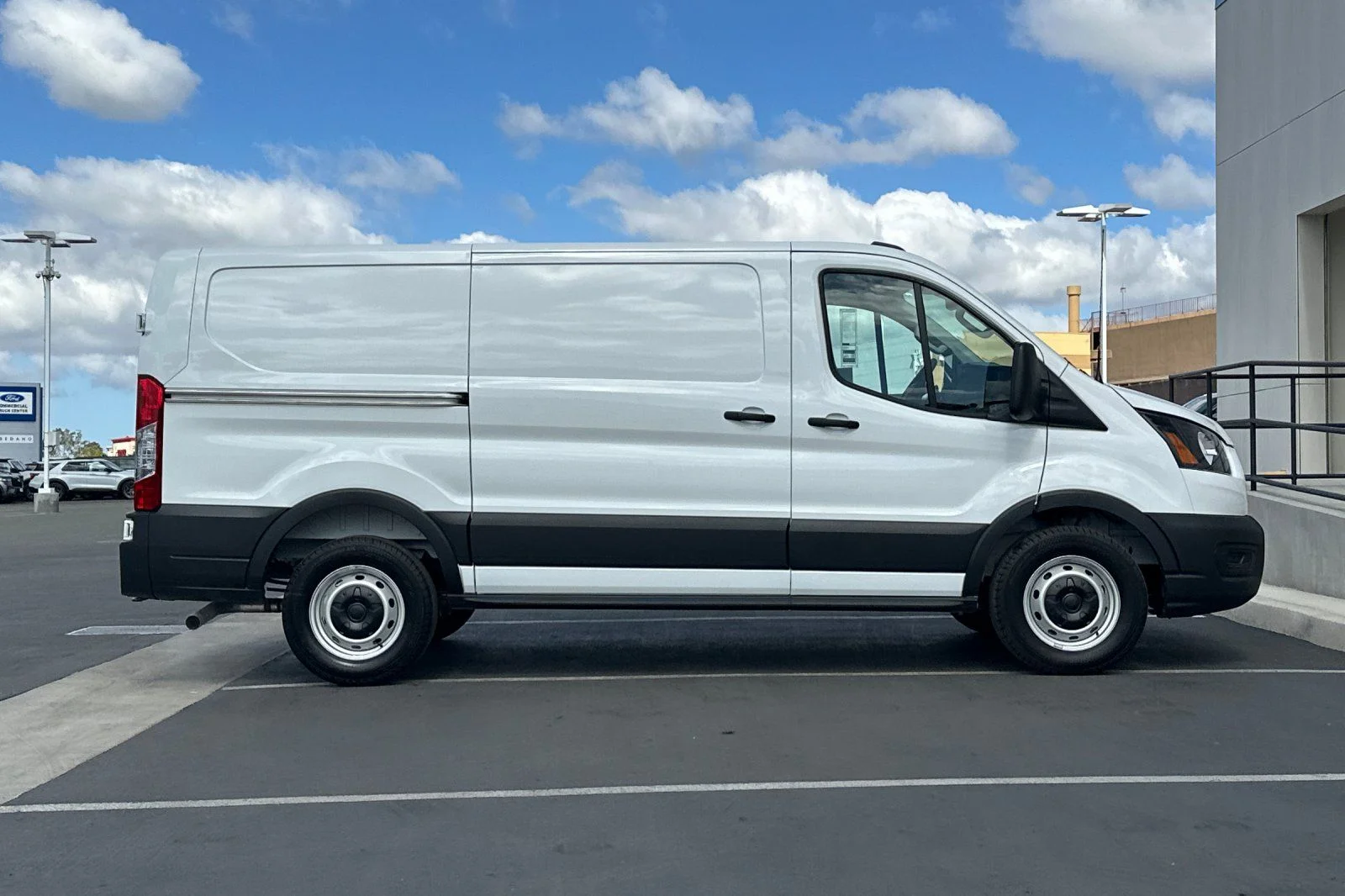 New 2026 Oxford White Ford Cargo Van image 2