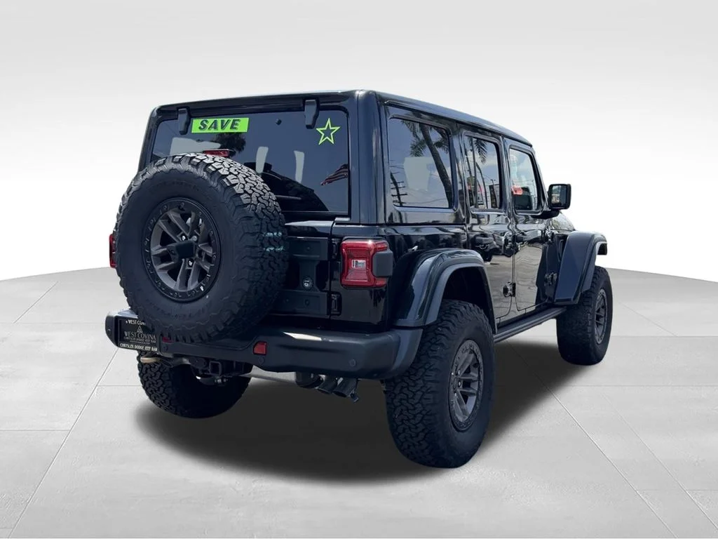 New 2024 Black Clear-Coat Exterior Paint Jeep Rubicon 392 image 8