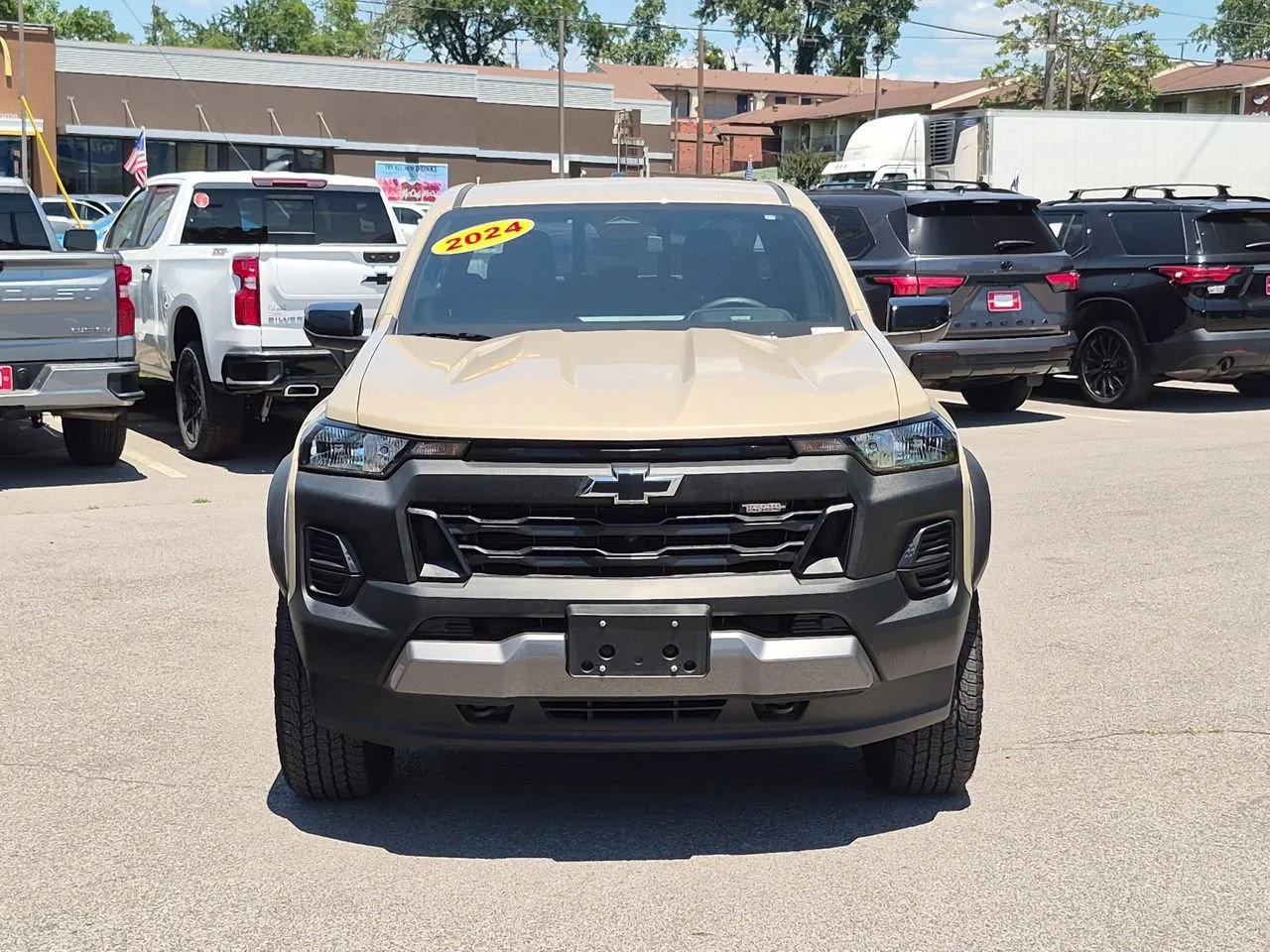 Used 2024 Sand Dune Metallic Chevrolet Trail Boss image 3