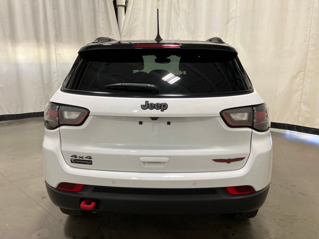 Used 2024 Bright White Clearcoat Jeep Trailhawk image 27