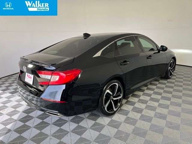 Certified Used 2022 Black Honda Sport 2.0T image 7