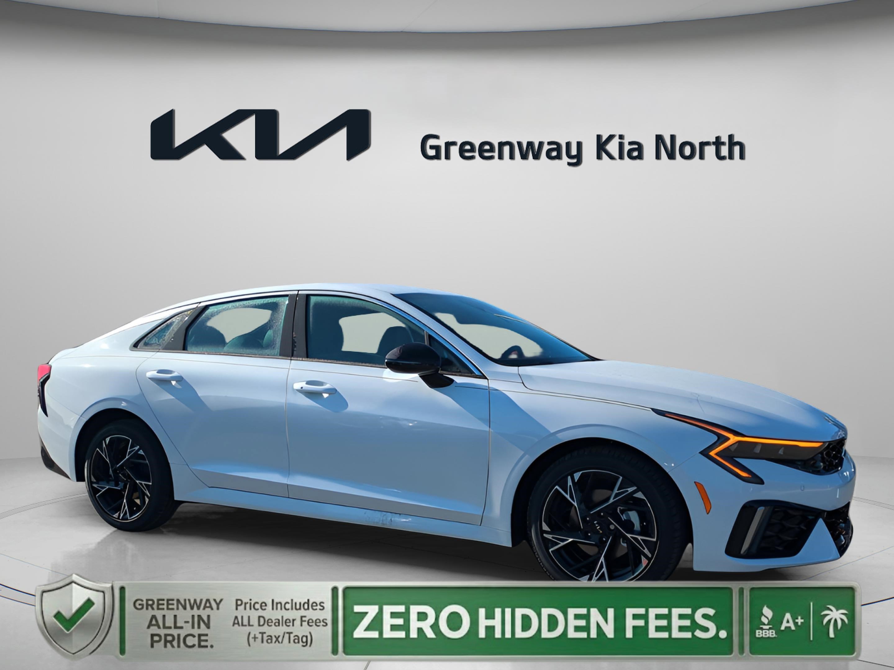 New 2026 Snow White Pearl Kia GT-Line FWD image 1