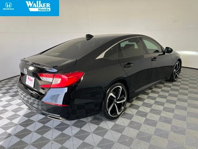 Certified Used 2022 Black Honda Sport 2.0T image 7