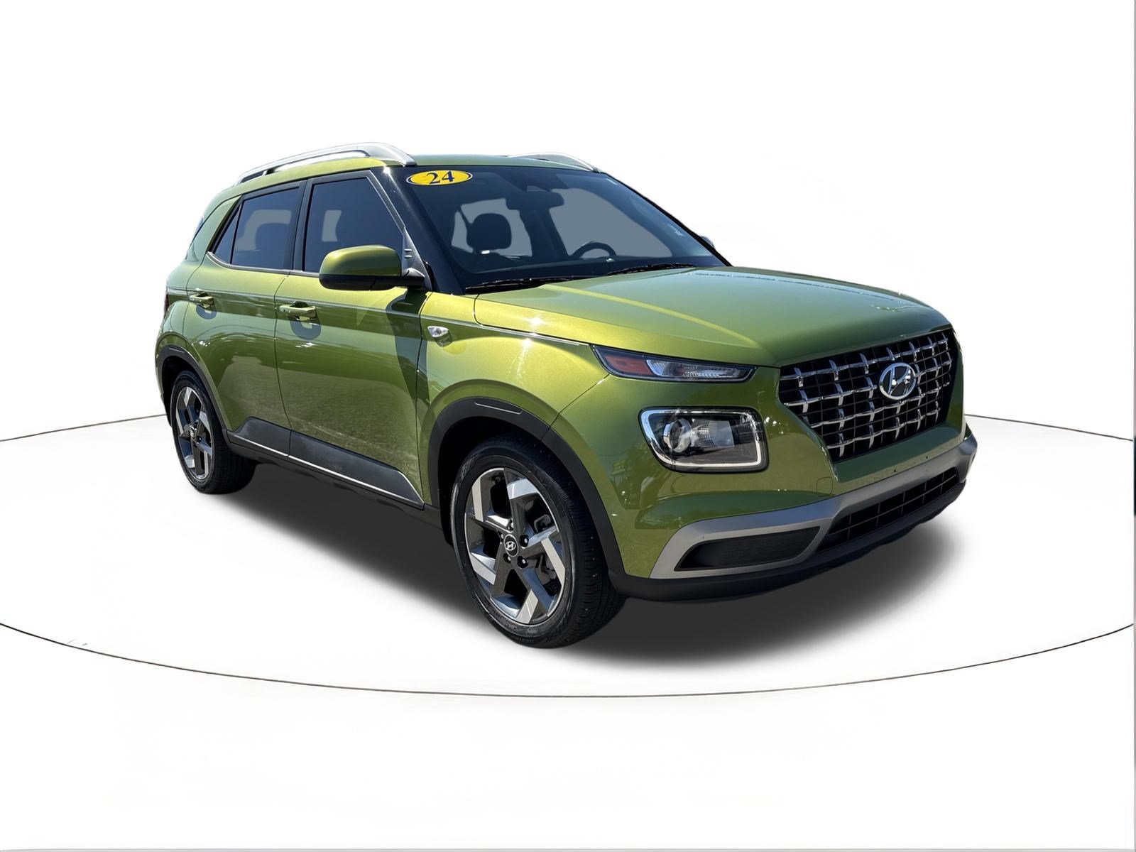 Used 2024 Green Apple Hyundai SEL image 1