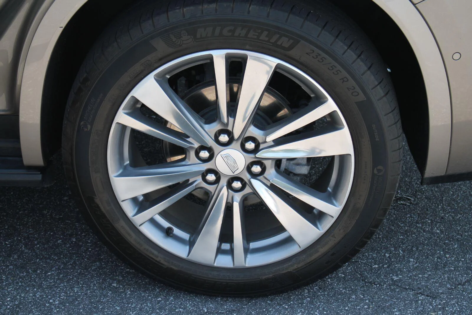 Used 2022 Latte Metallic Cadillac Premium Luxury image 37