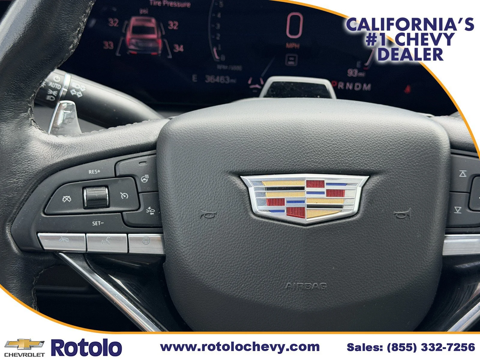Used 2025 Summit White Cadillac Premium Luxury image 25