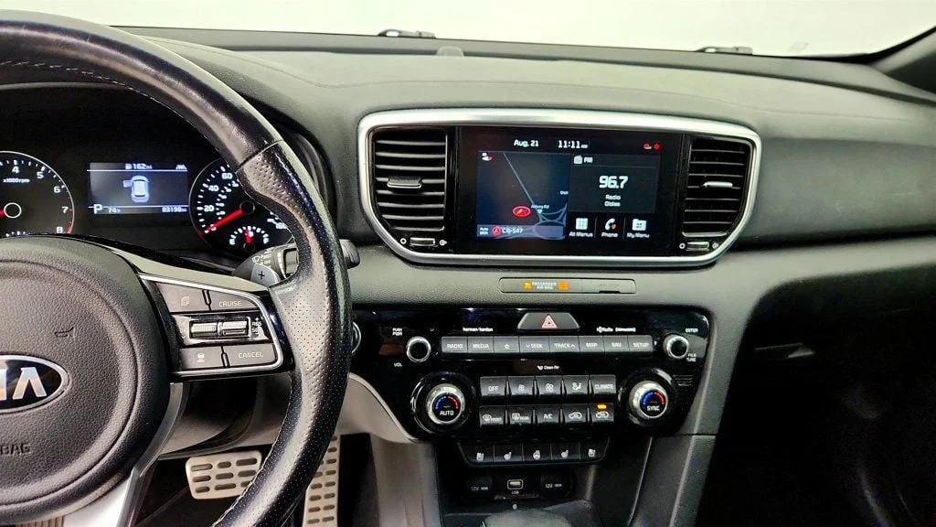 Used 2021 Black Cherry Kia SX Turbo AWD image 18