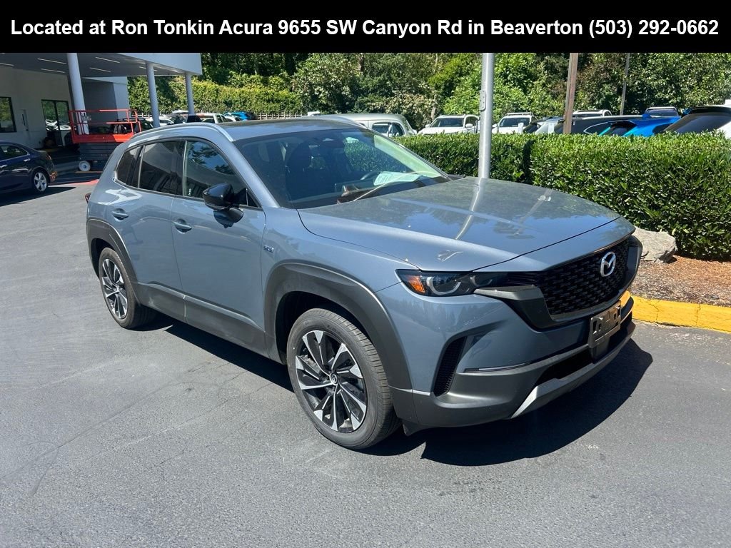 Used 2025 Polymetal Gray Metallic Mazda Premium Plus image 1