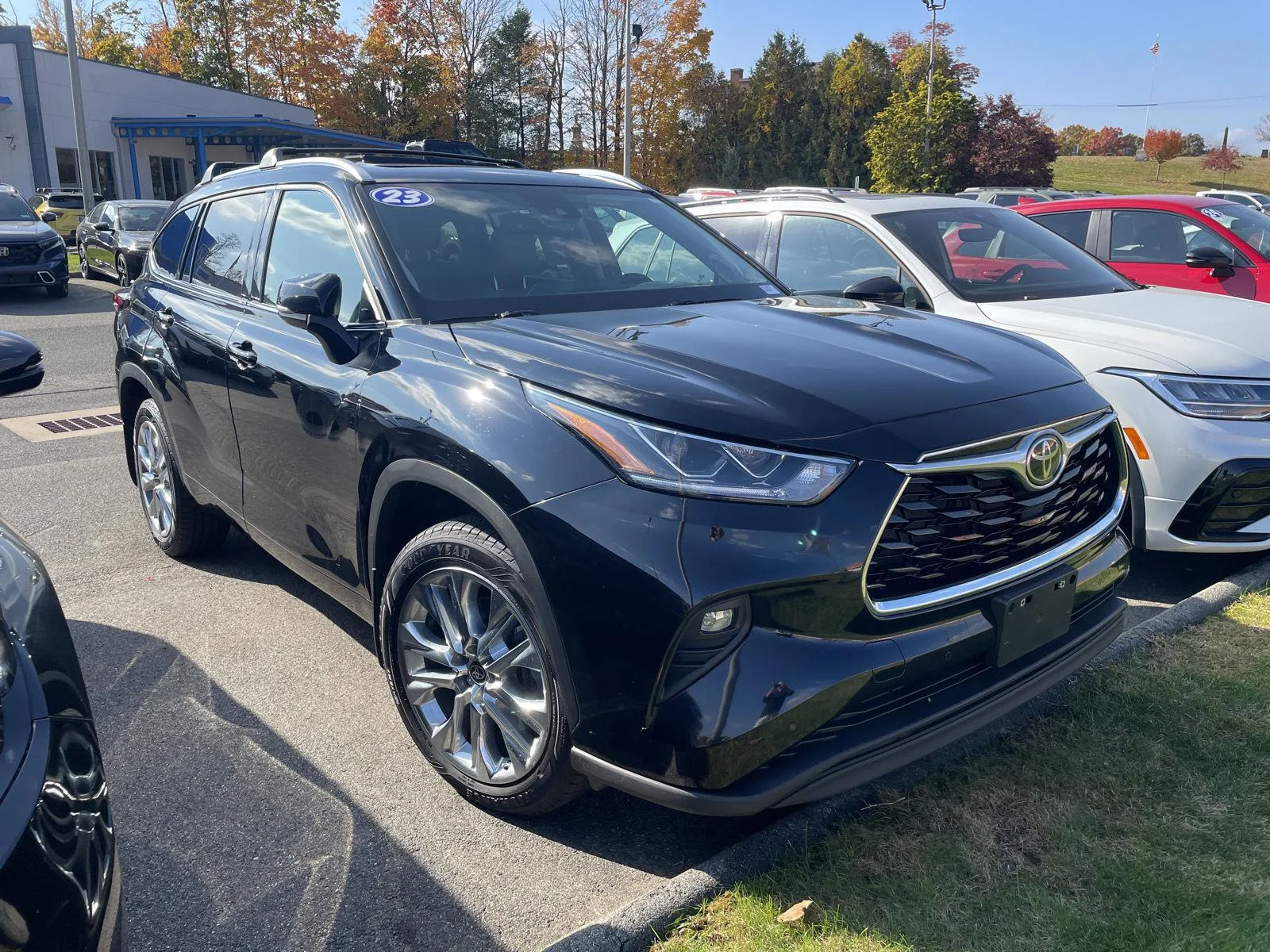 Used 2023 Midnight Black Metallic TOYOTA Limited image 1