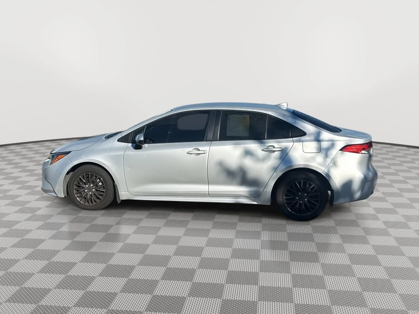 Used 2025 Classic Silver Metallic Toyota LE image 8