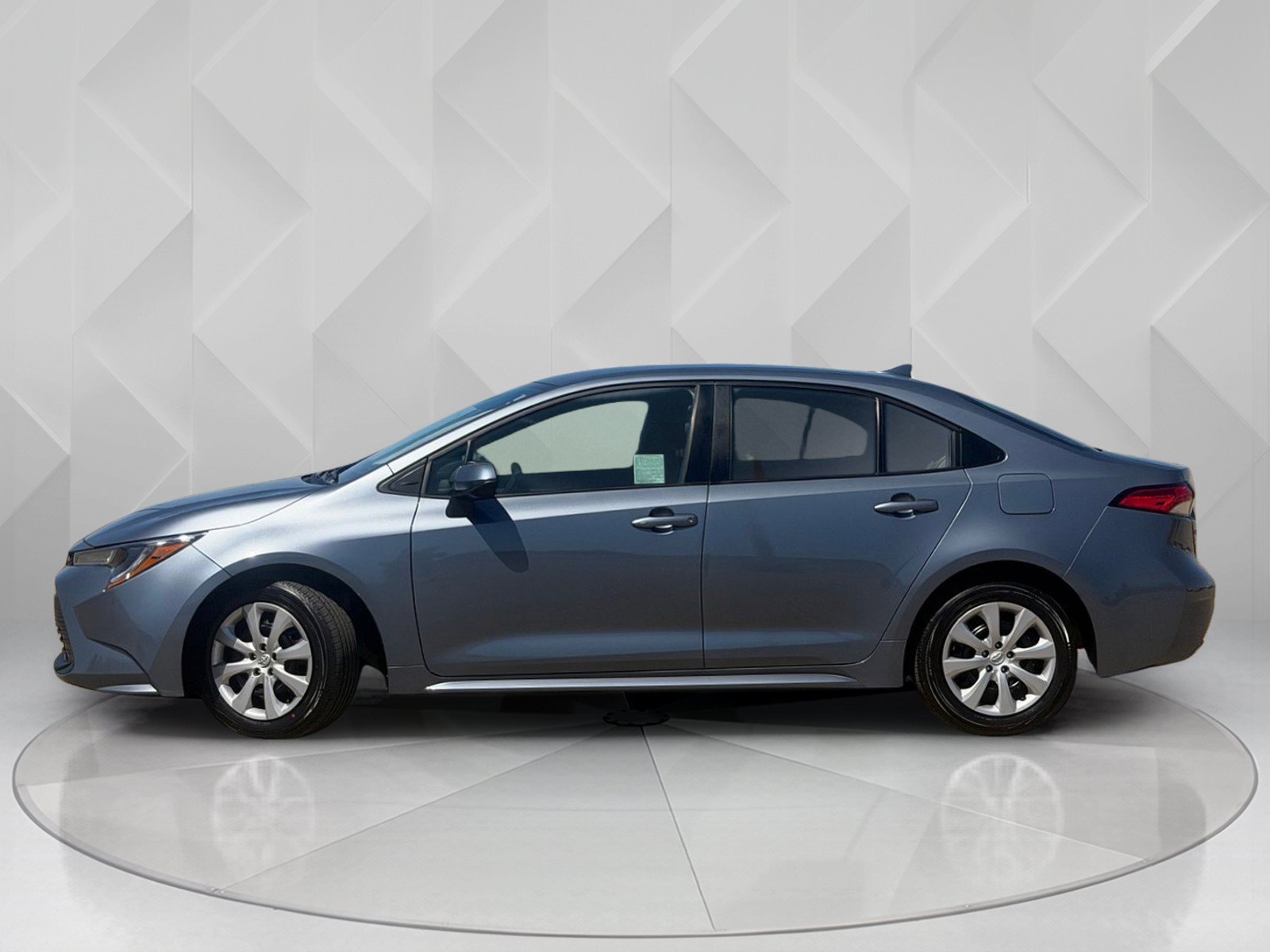 Certified Used 2025 Celestite Toyota LE image 2