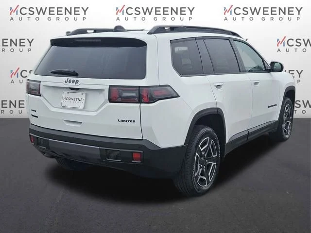 New 2026 Bright White Clear-Coat Exterior Paint Jeep Limited image 5