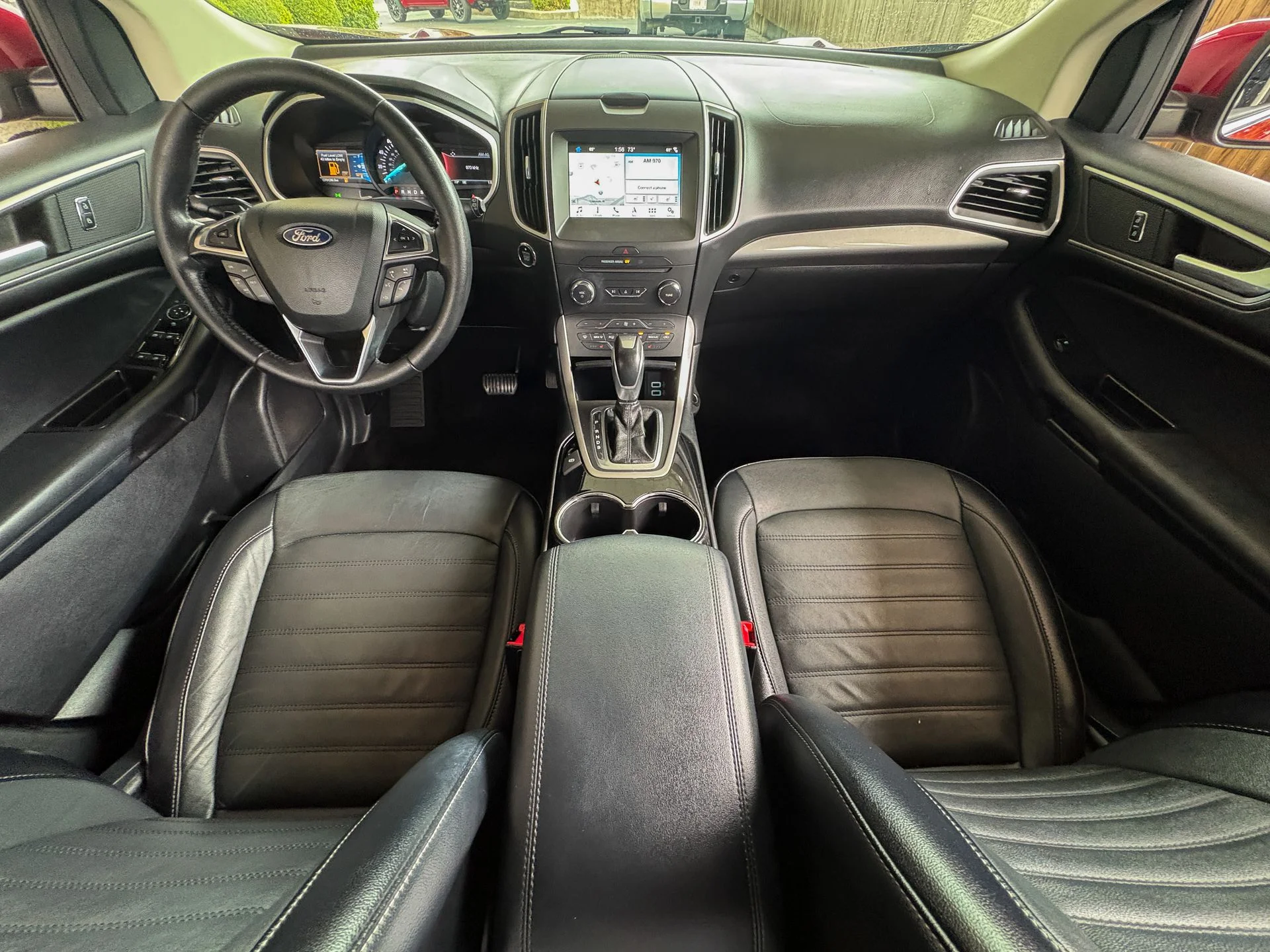 Used 2018 Red Ford SEL image 2