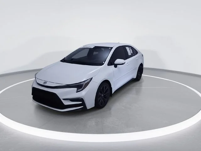 Used 2024 White Toyota SE image 4
