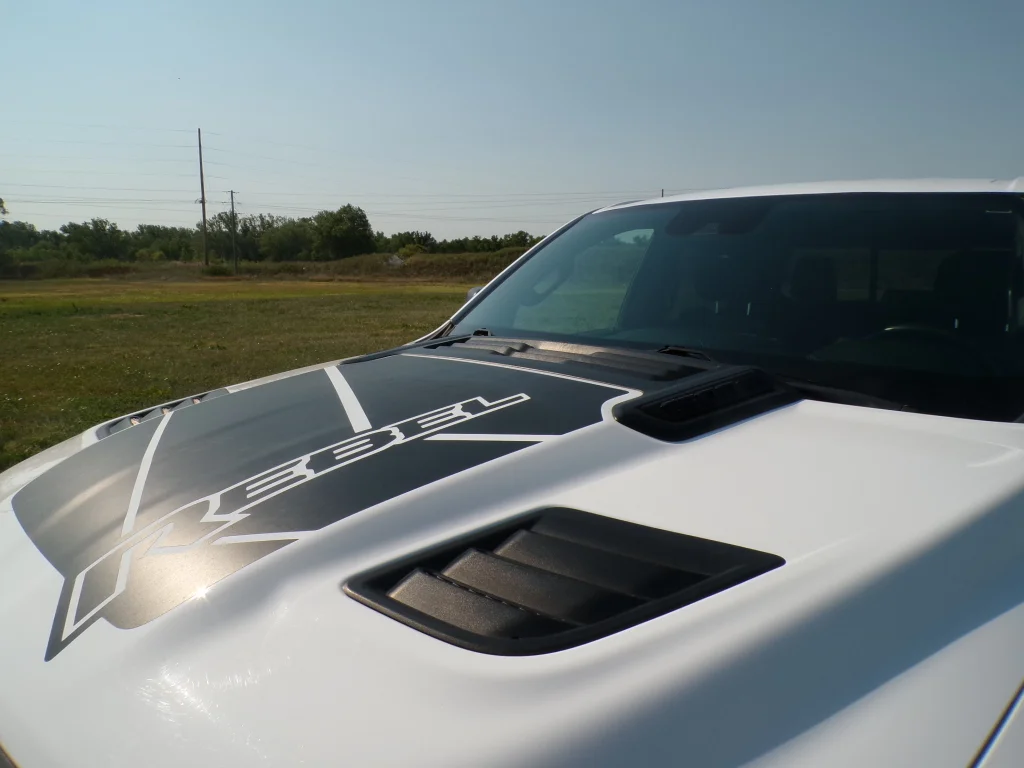 Used 2021 Bright White Clearcoat Ram Rebel image 9