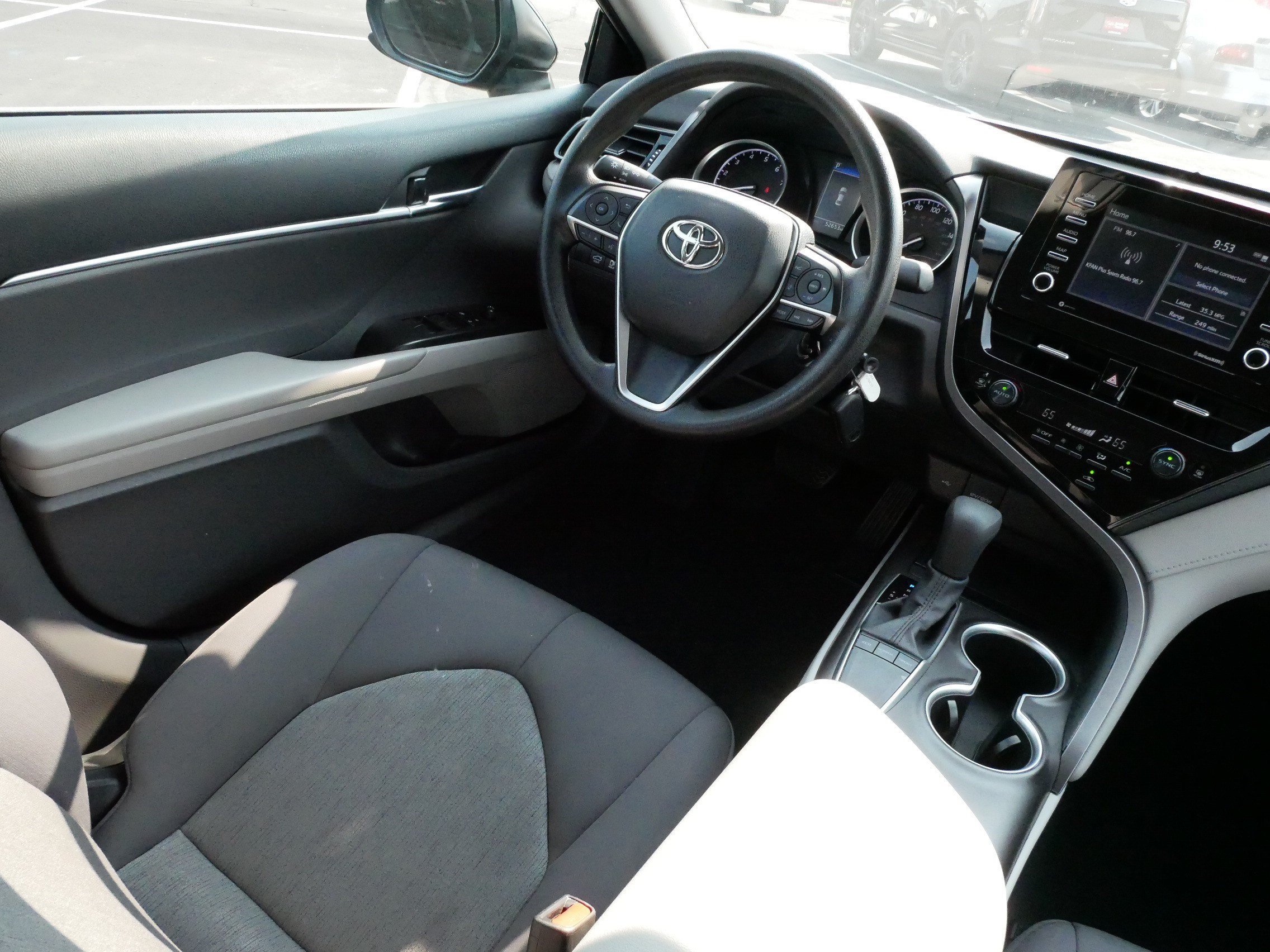 Certified Used 2023 MIDNIGHT BLACK METAL Toyota LE image 9