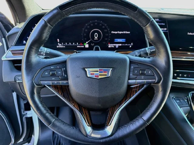 Used 2023 White Cadillac Premium Luxury image 12