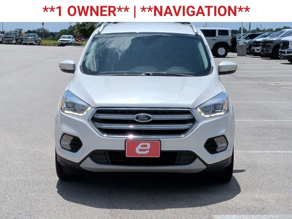Used 2017 Ford Escape Titanium with VIN 1FMCU0J99HUE23271 for sale in Navasota, TX