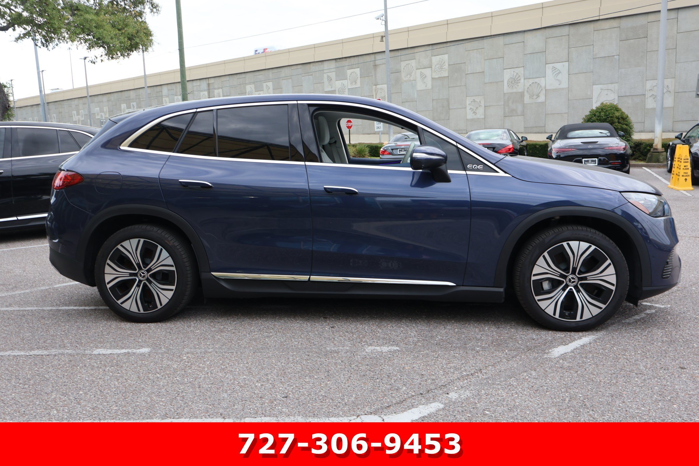 Certified Used 2025 Twilight Blue Metallic Mercedes-Benz EQE 350+ image 11
