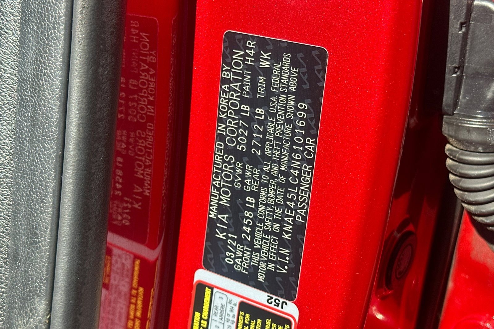 Used 2022 Red Kia GT1 image 33